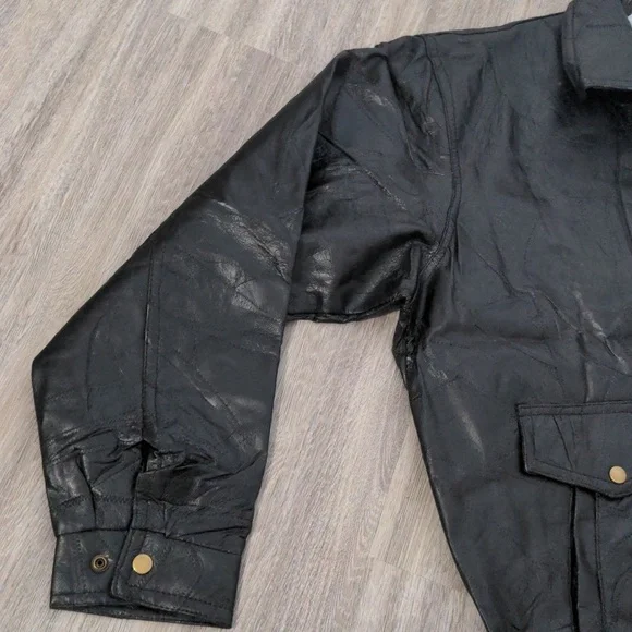 NWT Napoleon Leather outfitters jacket - Picture 5 of 7